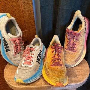 2 Pairs of HOKA Women's Running Shoes